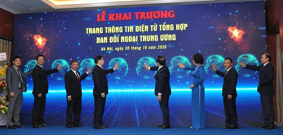 Khai trương Trang thông tin điện tử Ban Đối ngoại Trung ương Đảng