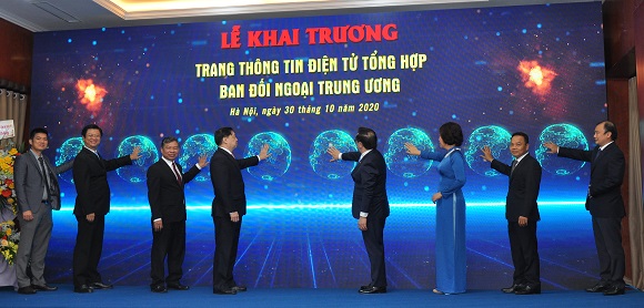 Khai trương Trang thông tin điện tử Ban Đối ngoại Trung ương Đảng Khai trương Trang thông tin điện tử Ban Đối ngoại Trung ương Đảng